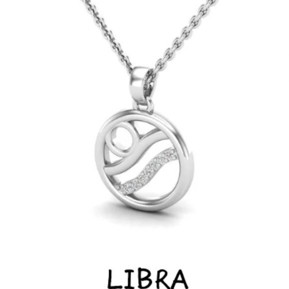 NWT Zodiac Medallion Necklace - 925 Sterling Silver - Picture 5 of 12